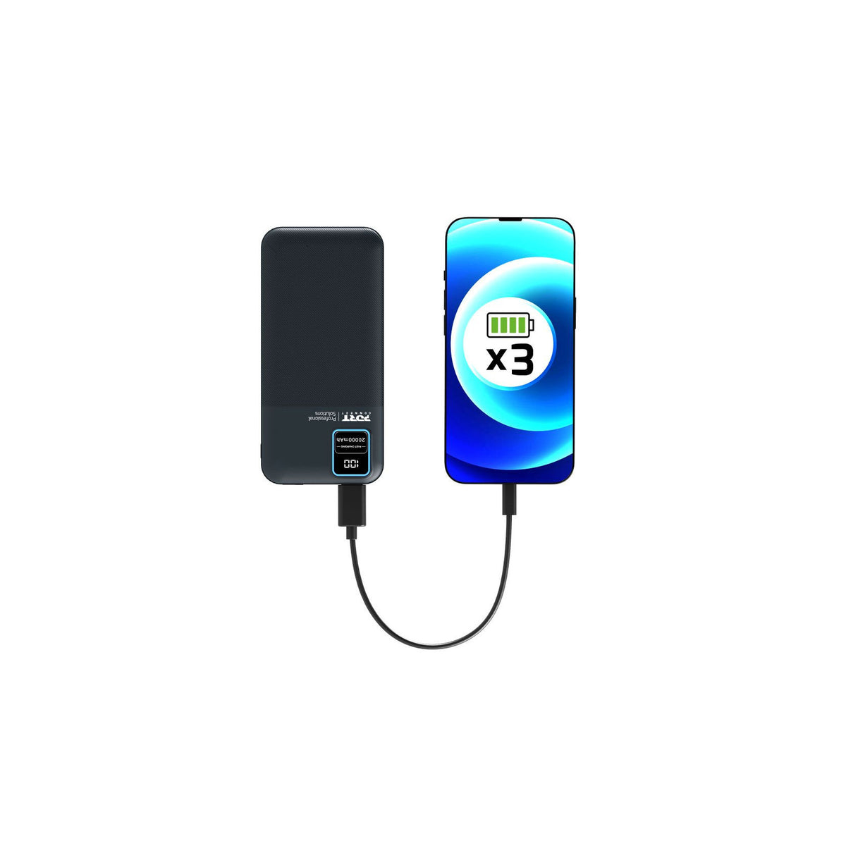 Batterie Externe 20000mAh PORT Connect – vue 2