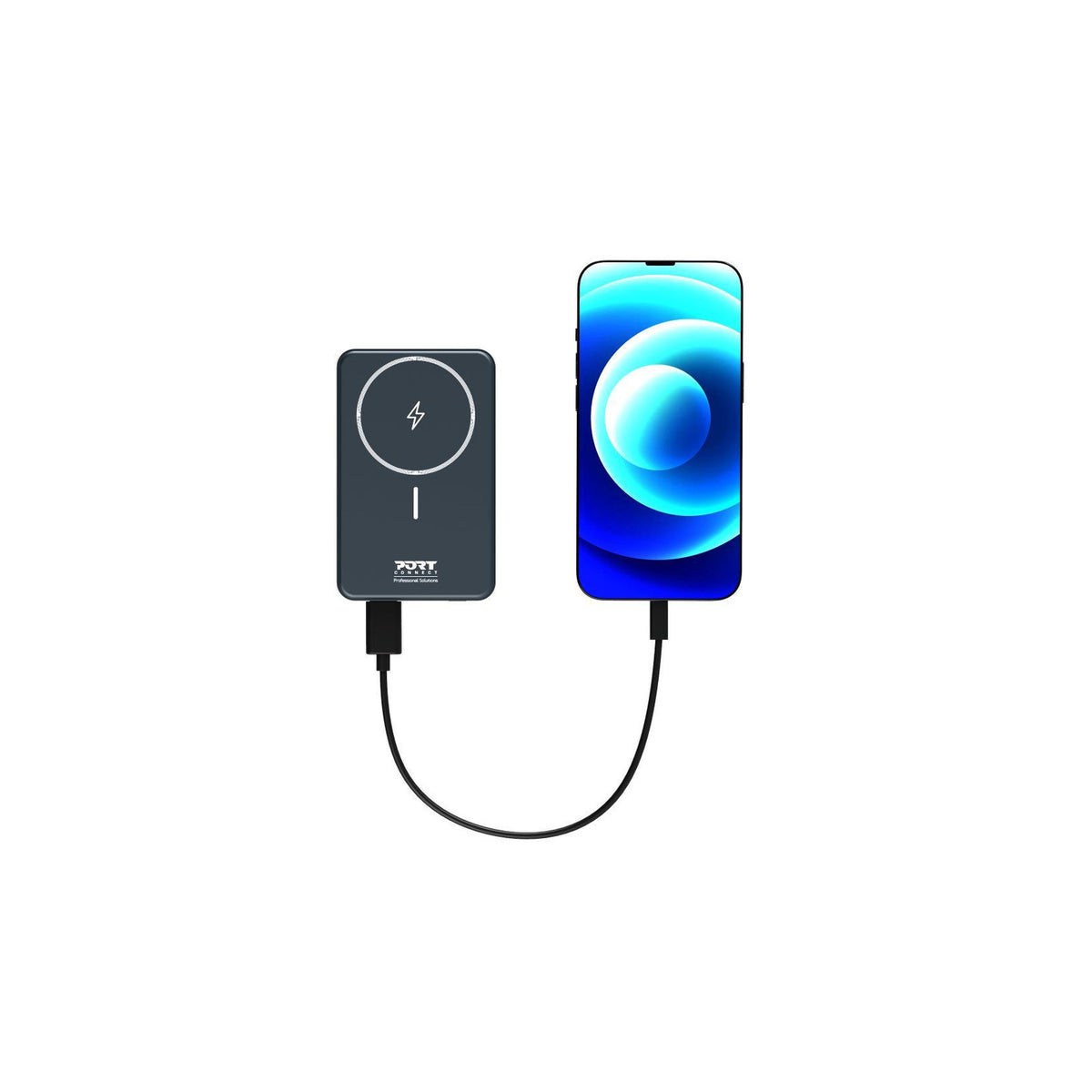 Batterie Externe Sans Fil 10 000mAh - PORT Connect PD & MagSafe – vue 1
