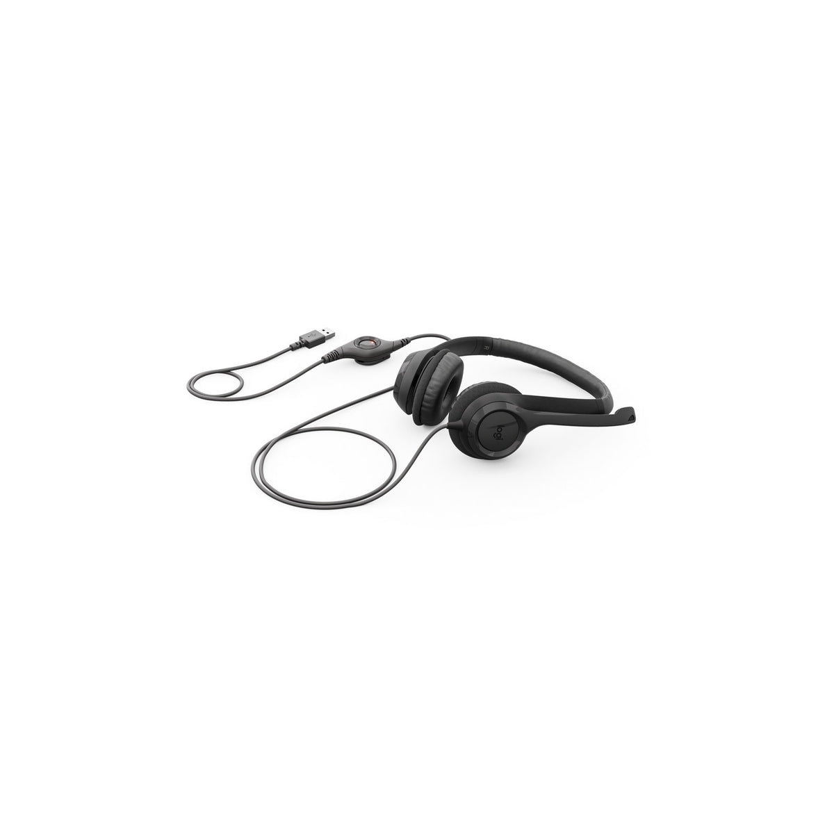 Casque USB Logitech H390 - Noir – vue 2