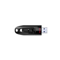 Clé USB 3.0 SanDisk Ultra 256 Go (transferts jusqu'à 10 fois plus rapides que l'USB 2.0, protection par mot de passe) – noir – vue 1