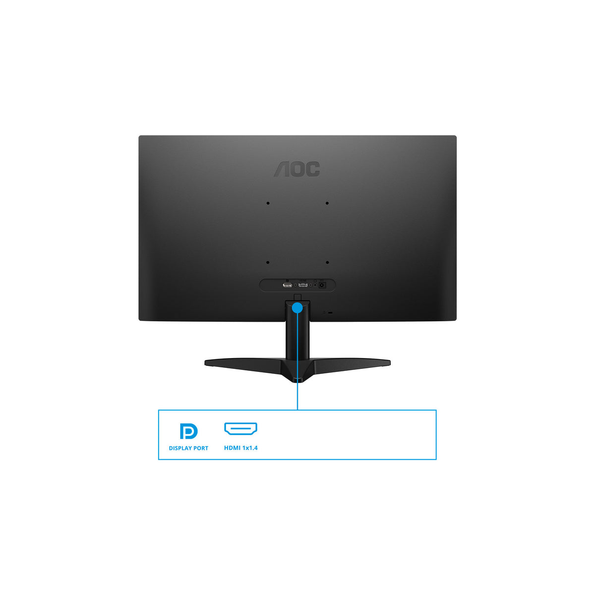 Écran PC AOC 24B36X 23,8" – vue 3