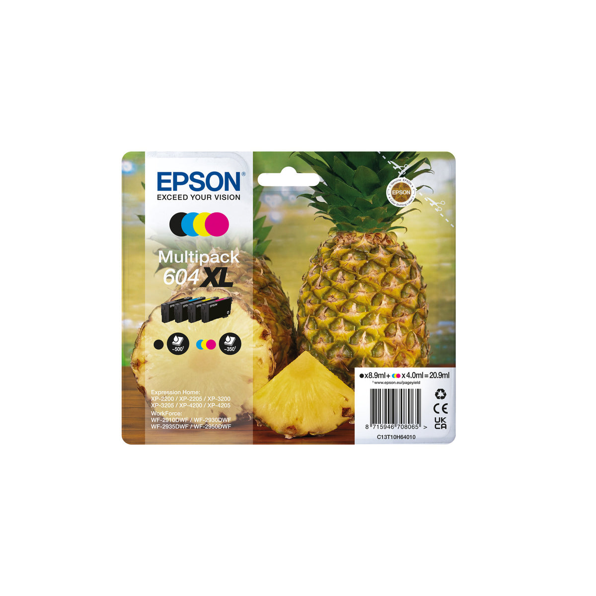 Epson Multipack 4-colours 604XL Ink – vue 1