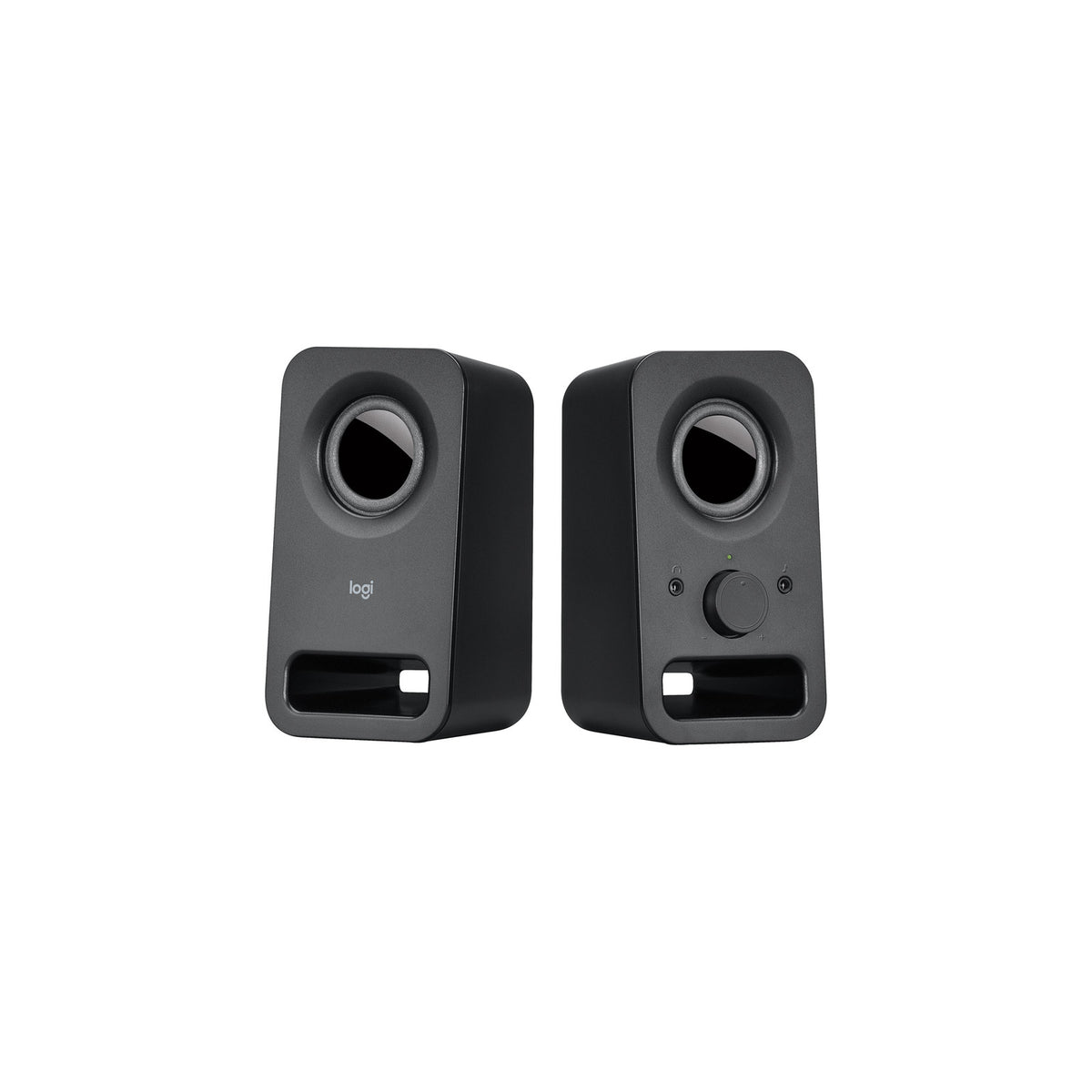 Haut-parleurs stéréo compacts Logitech Z150 - Noir – vue 1