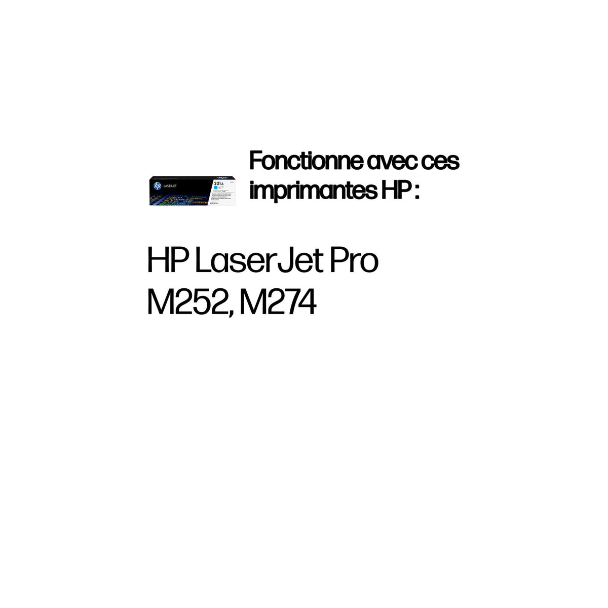 HP 201A toner LaserJet Cyan authentique – vue 2