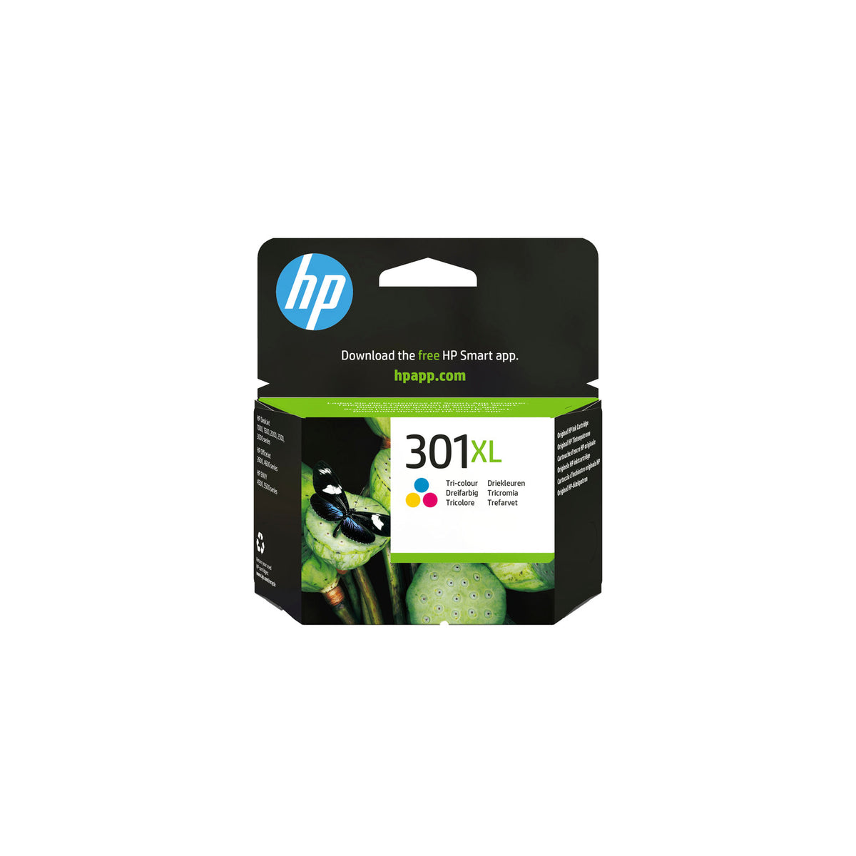 HP 301XL cartouche d'encre trois couleurs grande capacité authentique – vue 1