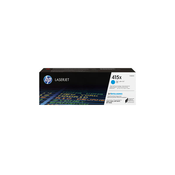 HP 415X Toner cyan LaserJet authentique grande capacité – vue 1