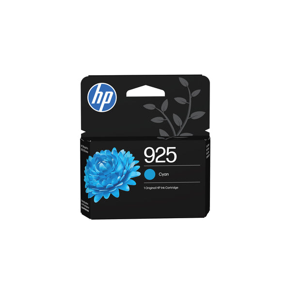 HP 925 Cartouche Encre Authentique Cyan – vue 1