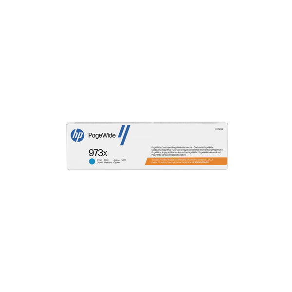 HP 973X cartouche PageWide Cyan grande capacité authentique – vue 1