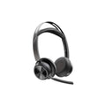 HP Poly Micro-casque Poly Voyager Focus 2 USB-C-C certifié Microsoft Teams + adaptateur USB-C/A +base de chargement – vue 1