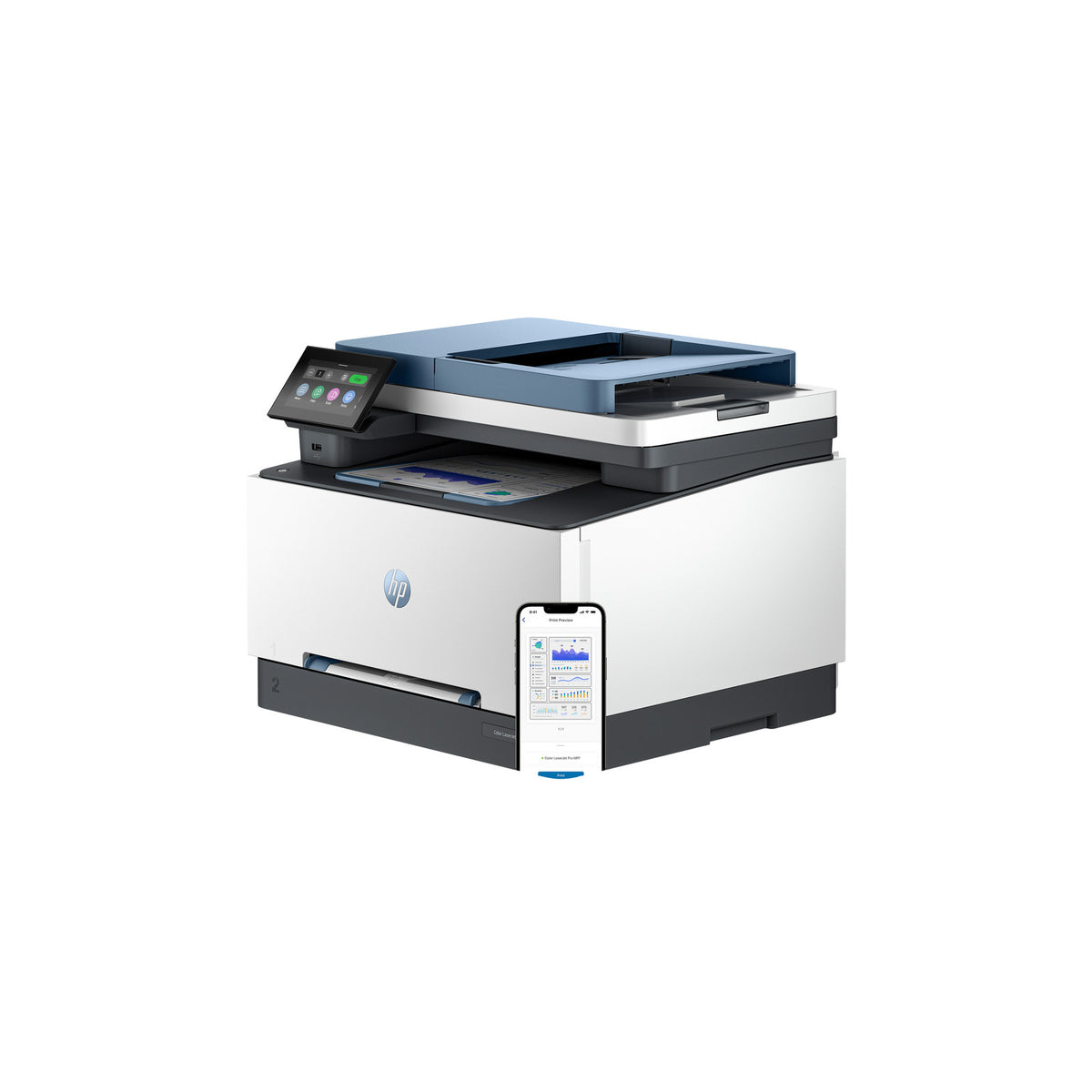 Imprimante multifonction HP Color LaserJet Pro 3303sdw – vue 1
