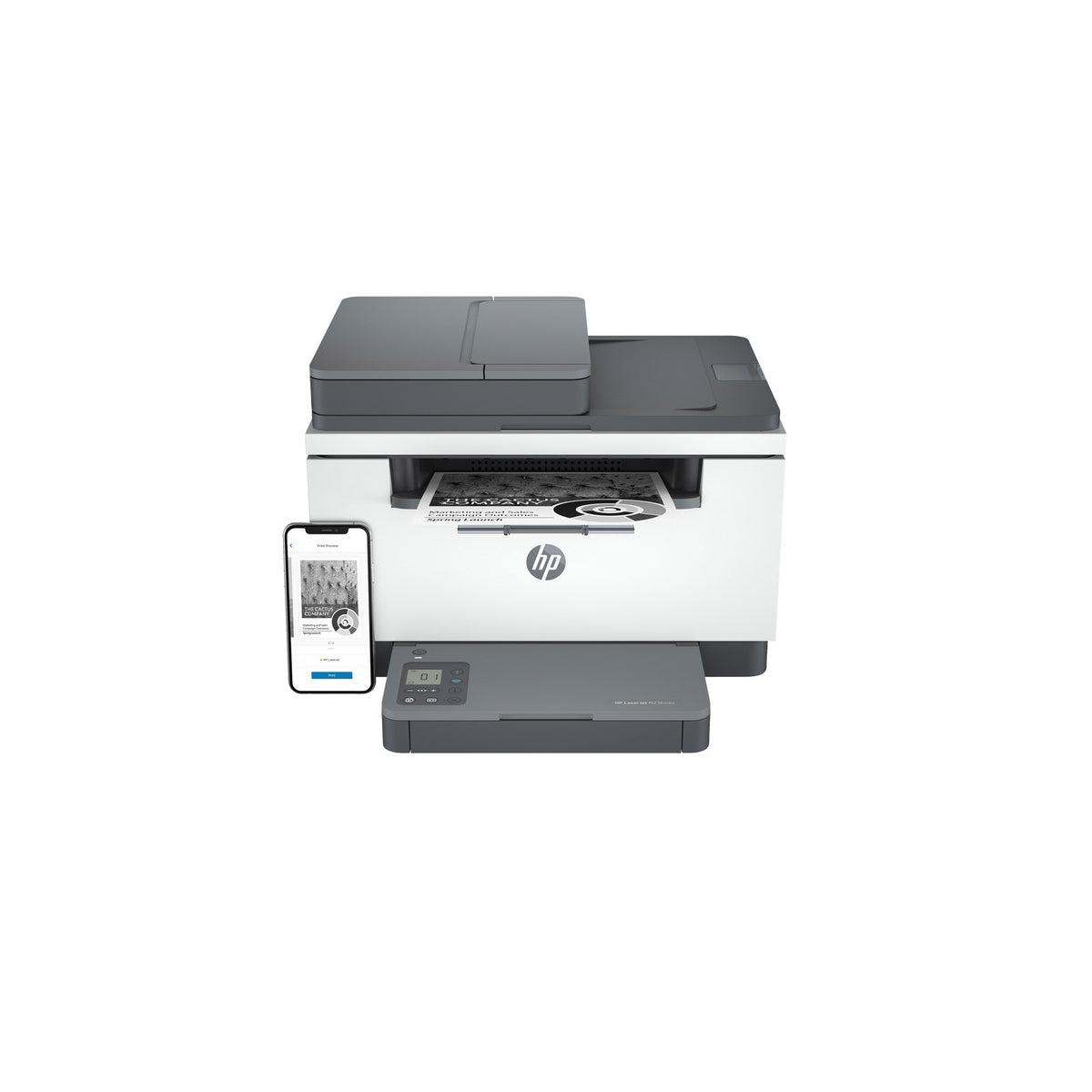 Imprimante multifonction laser monochrome HP LaserJet MFP M236sdw – vue 1