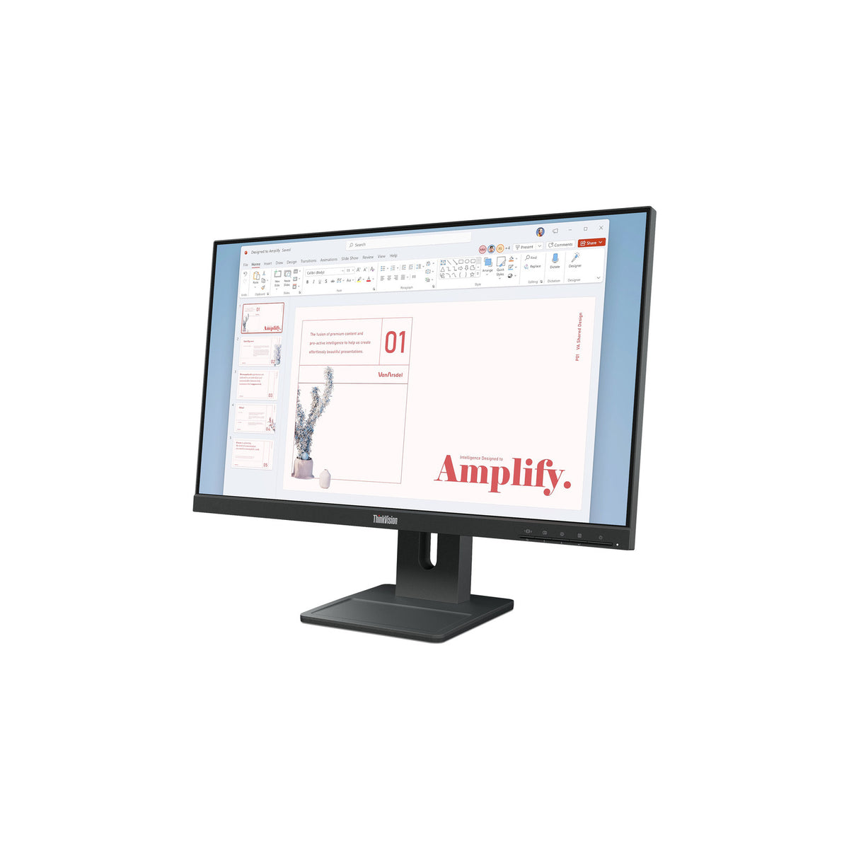 Lenovo ThinkVision E24-40 Moniteur – vue 2