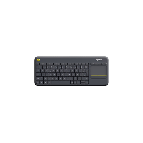 Logitech K400 Plus Clavier sans fil avec pavé tactile - Noir – vue 1