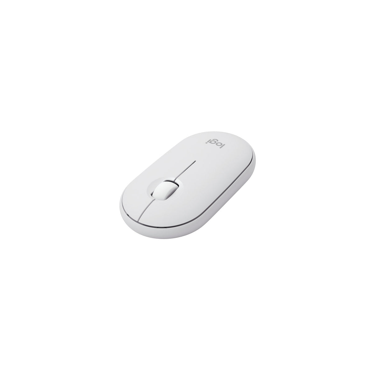 Logitech Souris Pebble Mouse 2 M350s - Bluetooth - Tons de blanc – vue 3