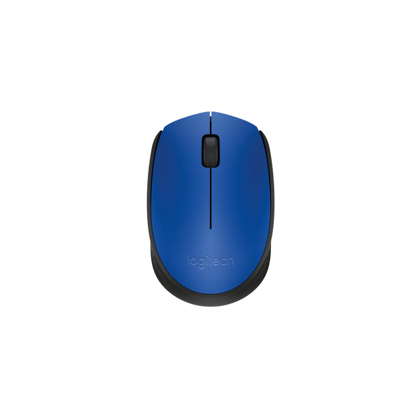 Logitech SOURIS SANS FIL M171 - Bleu/Noir – vue 1
