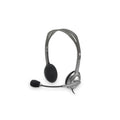 Micro-casque filaire Logitech H110 stéréo (double jack 3,5 mm, micro anti-bruit) – vue 1
