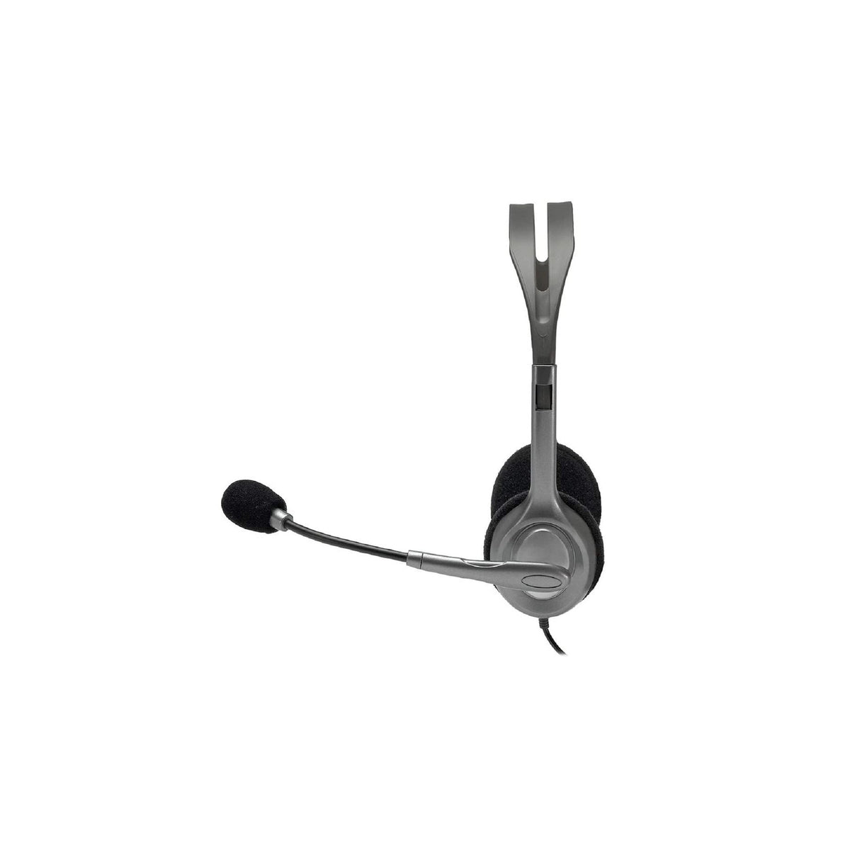 Micro-casque filaire Logitech H110 stéréo (double jack 3,5 mm, micro anti-bruit) – vue 2