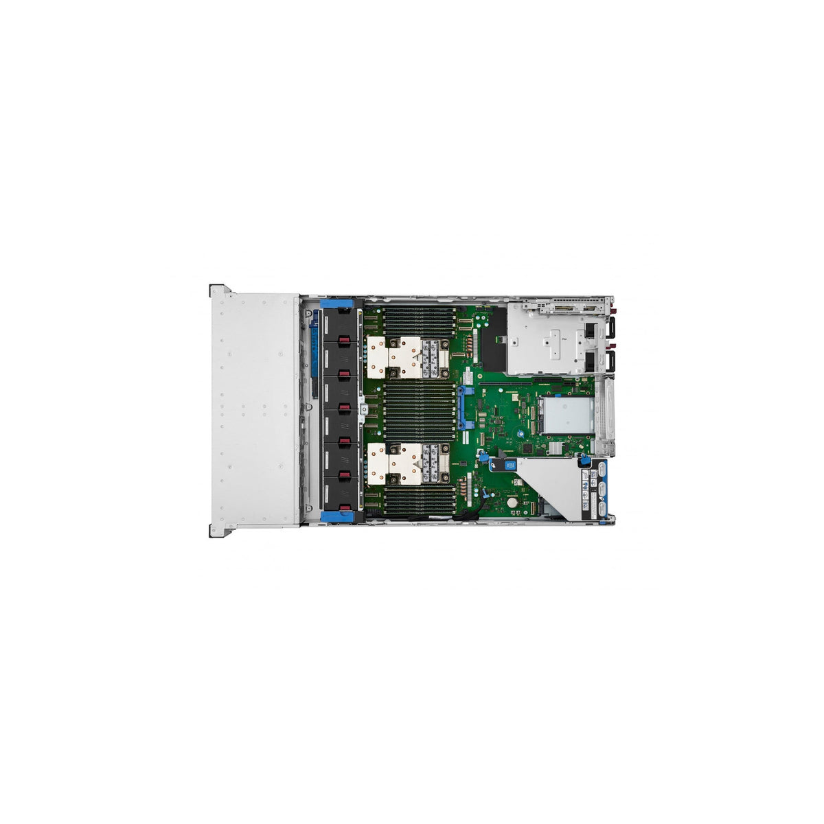 Serveur rack 2U HPE ProLiant DL380 Gen12 Xeon 6505P 12c, 64 Go DDR5, 2 × 480 Go SSD, 8 SFF, 2 × 1000 W (P89316-425) – vue 2