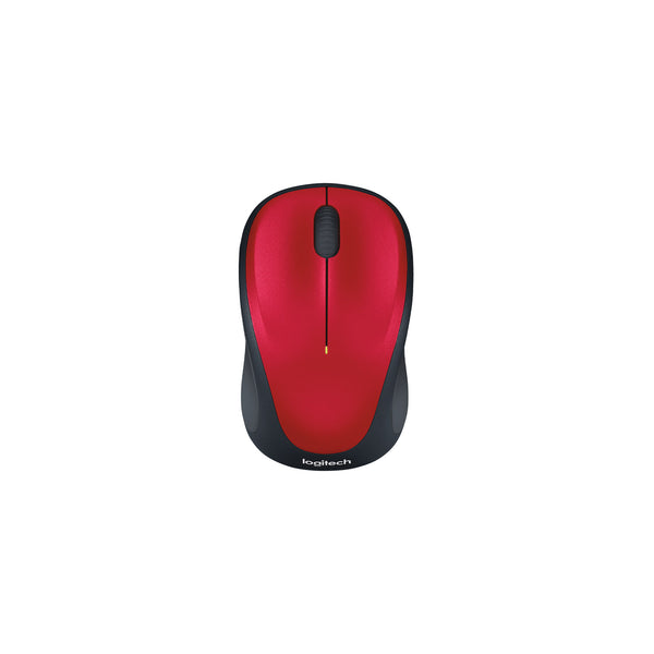 Souris sans fil Logitech M235 - Rouge – vue 1