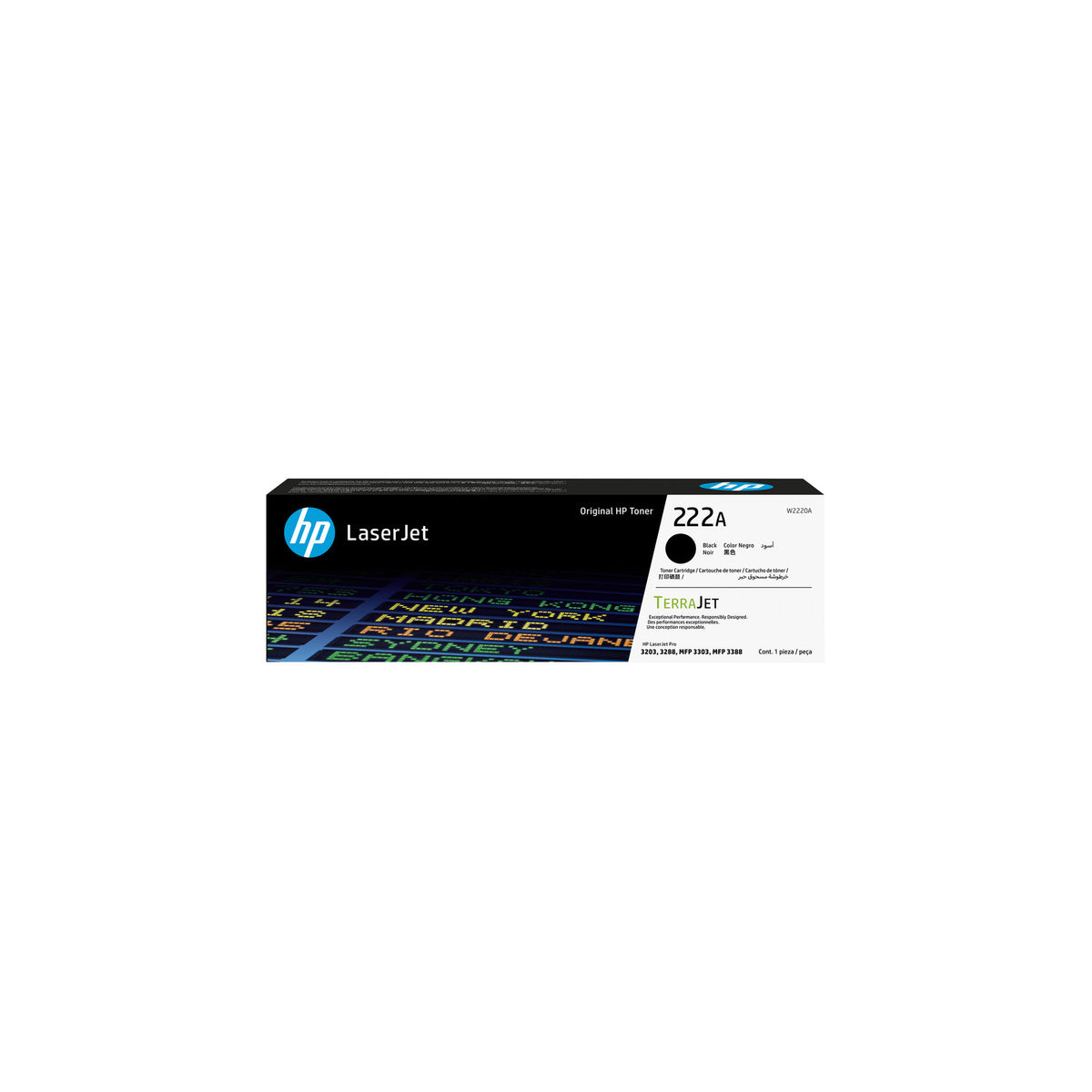Toner noir HP LaserJet authentique 222A – vue 1