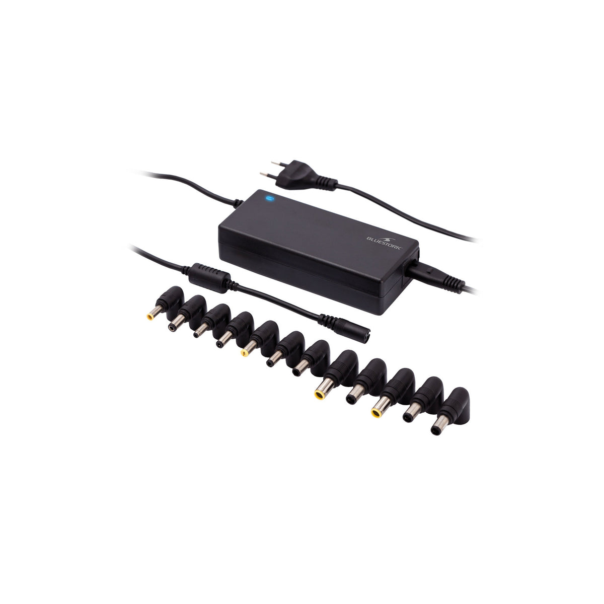 Alimentation universelle pour ordinateur portable 65 W Bluestork BS-PW-NB-65/2 (10 embouts) – vue 2