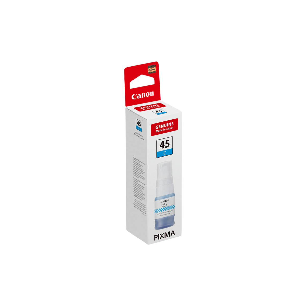 Bouteille d'encre Canon GI-45 C cyan – vue 3