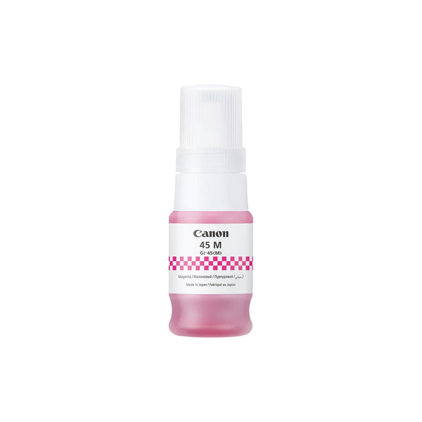 Bouteille d'encre Canon GI-45 M magenta – vue 1