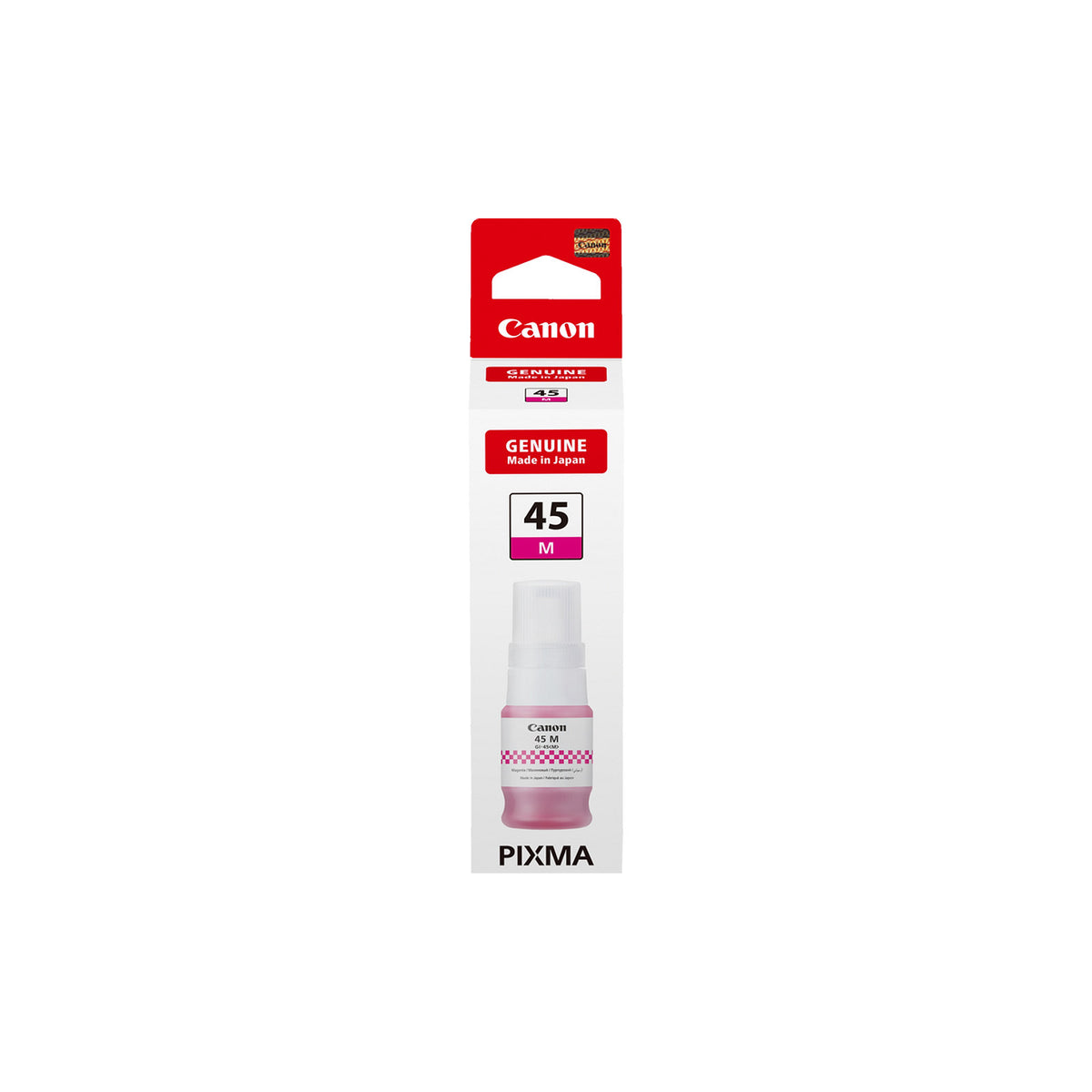 Bouteille d'encre Canon GI-45 M magenta – vue 2