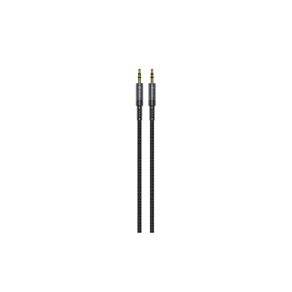 Câble audio jack 3,5 mm tressé Devia Ipure Series – 1 m – vue 1