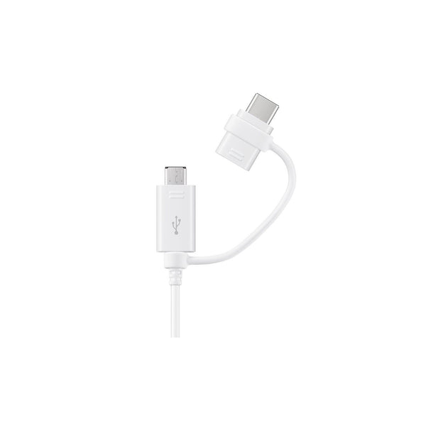 Câble de charge et synchronisation Samsung EP-DG930 micro-USB / USB-C 1,5 m – blanc – vue 1