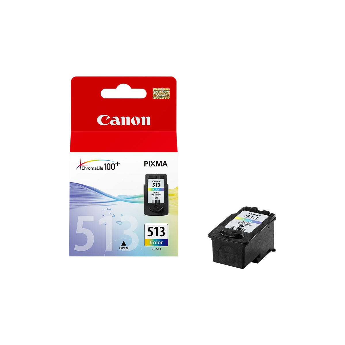 Canon Cartouche d'encre couleur haute autonomie CL-513 C/M/Y – vue 1