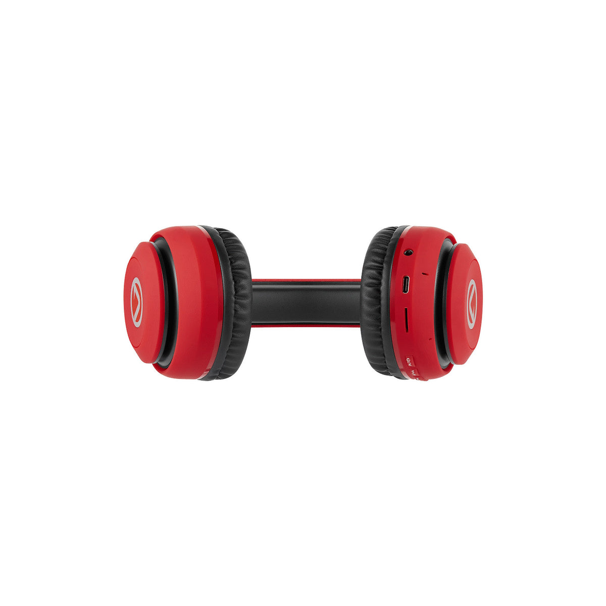Casque Bluetooth Volkano Impulse Series – rouge (VB-VH101-RD) – vue 3