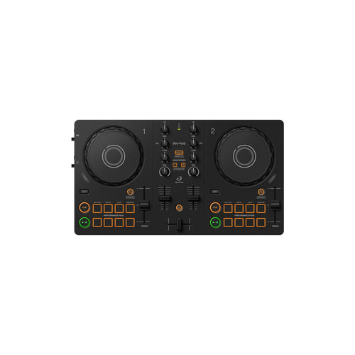Contrôleur DJ 2 voies compact AlphaTheta / Pioneer DJ DDJ-FLX2 – noir – vue 1