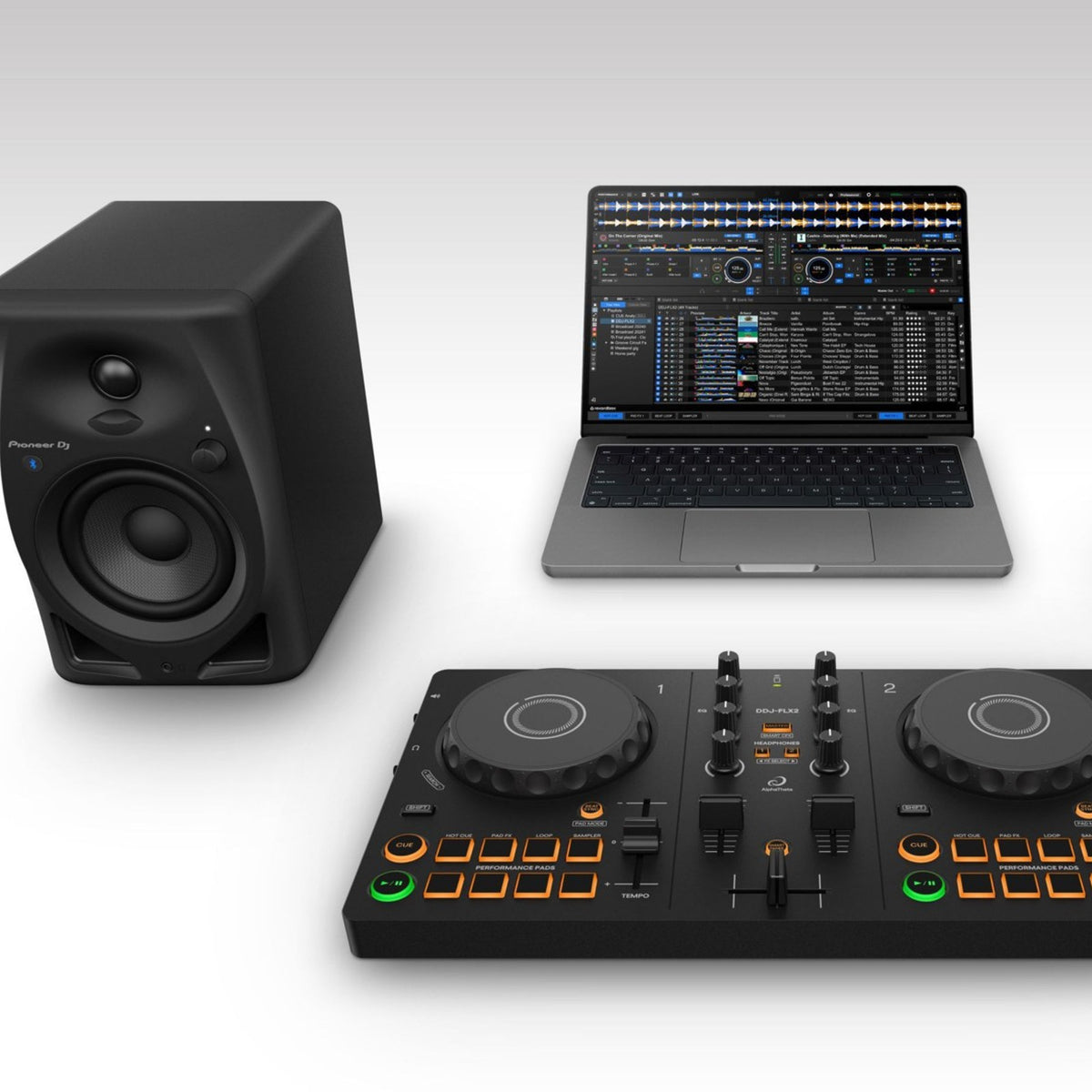 Contrôleur DJ 2 voies compact AlphaTheta / Pioneer DJ DDJ-FLX2 – noir – vue 2