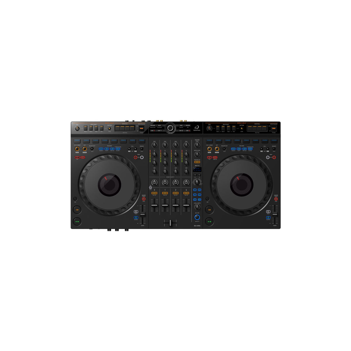 Contrôleur DJ 4 voies AlphaTheta / Pioneer DJ DDJ-GRV6 – noir – vue 1