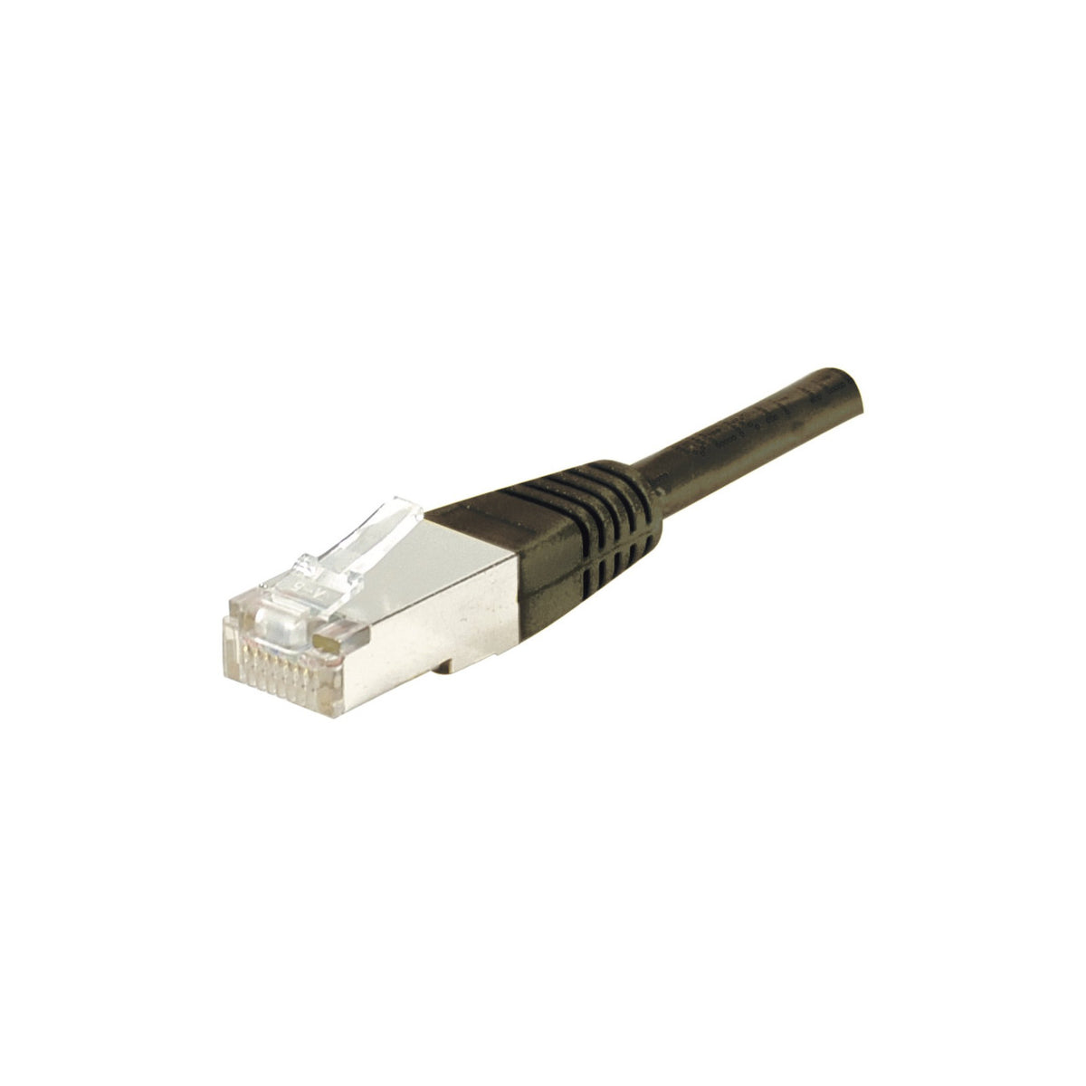 Cordon RJ45 catégorie 6 F/UTP noir - 3 m – vue 1