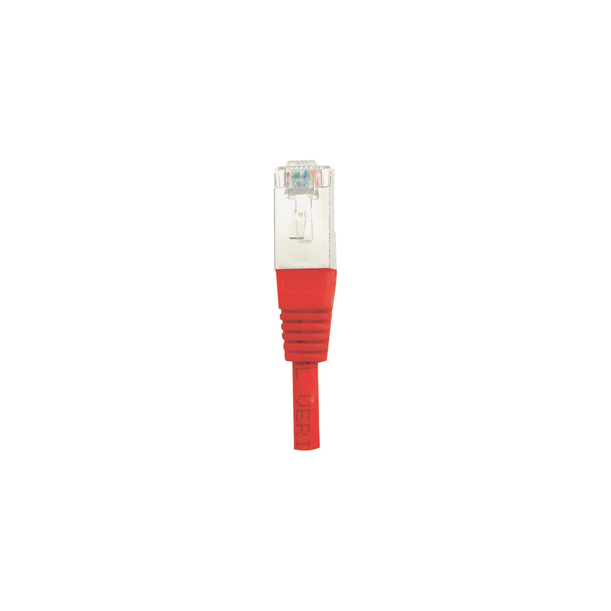 Cordon RJ45 catégorie 6 F/UTP rouge - 0,5 m – vue 2