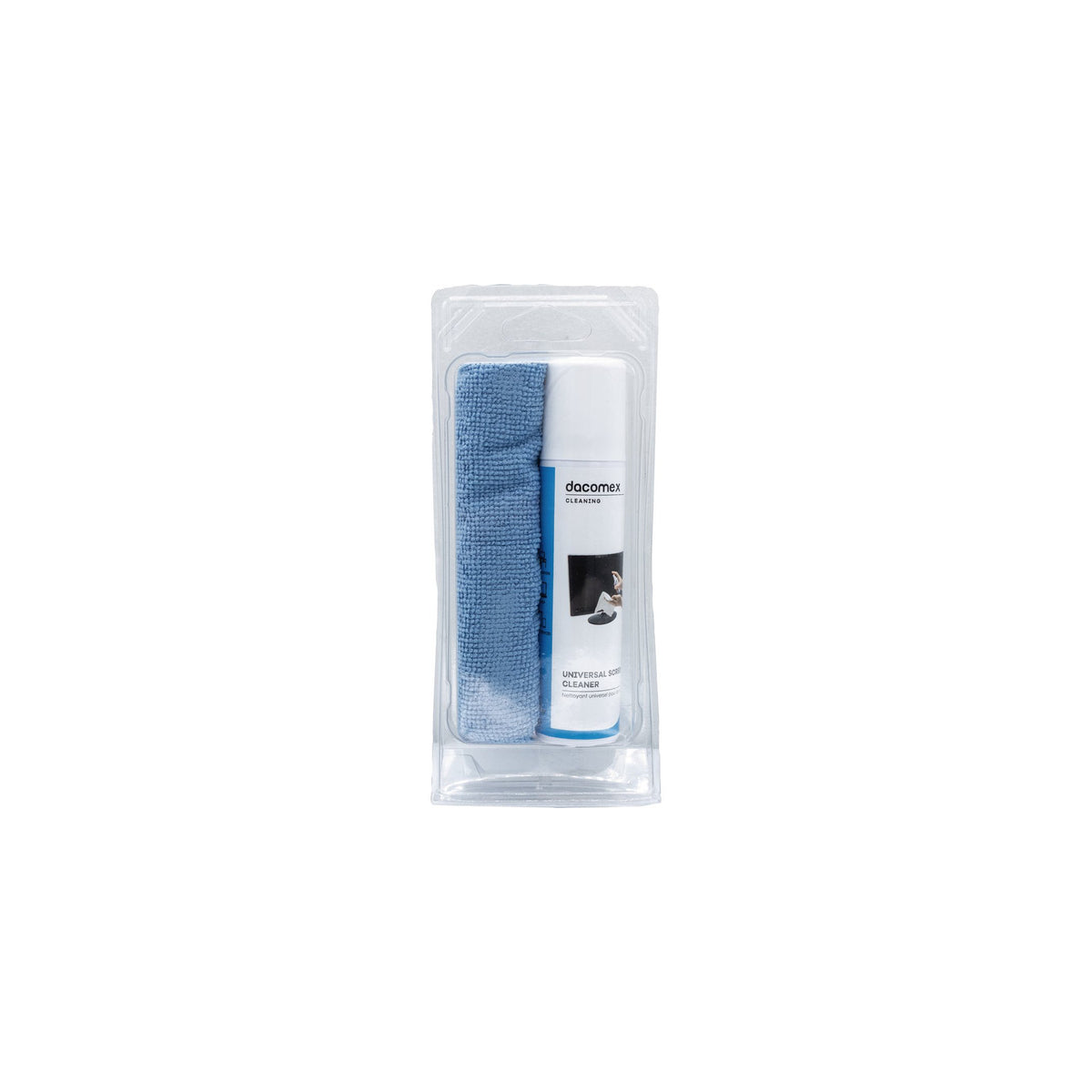 Dacomex Kit de nettoyage écran LCD/plat 85ml + chiffon – vue 1
