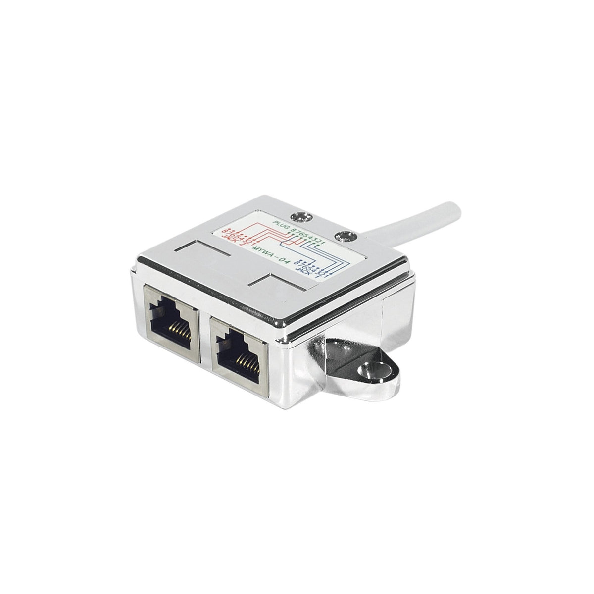 Eclateur de paires RJ45 STP LAN + LAN – vue 1
