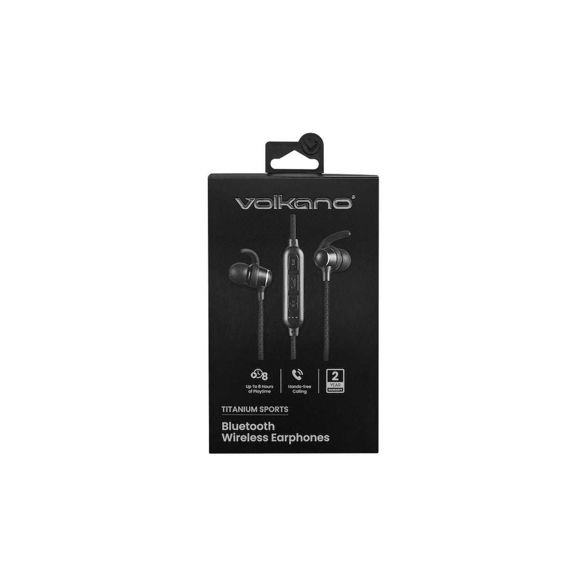 Écouteurs Bluetooth sport Volkano Titanium Sports Series (VK-1013-BK) – vue 2