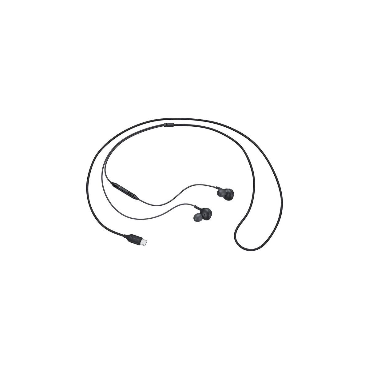 Écouteurs filaires intra-auriculaires USB-C Samsung EO-IC100 by AKG – noir – vue 1