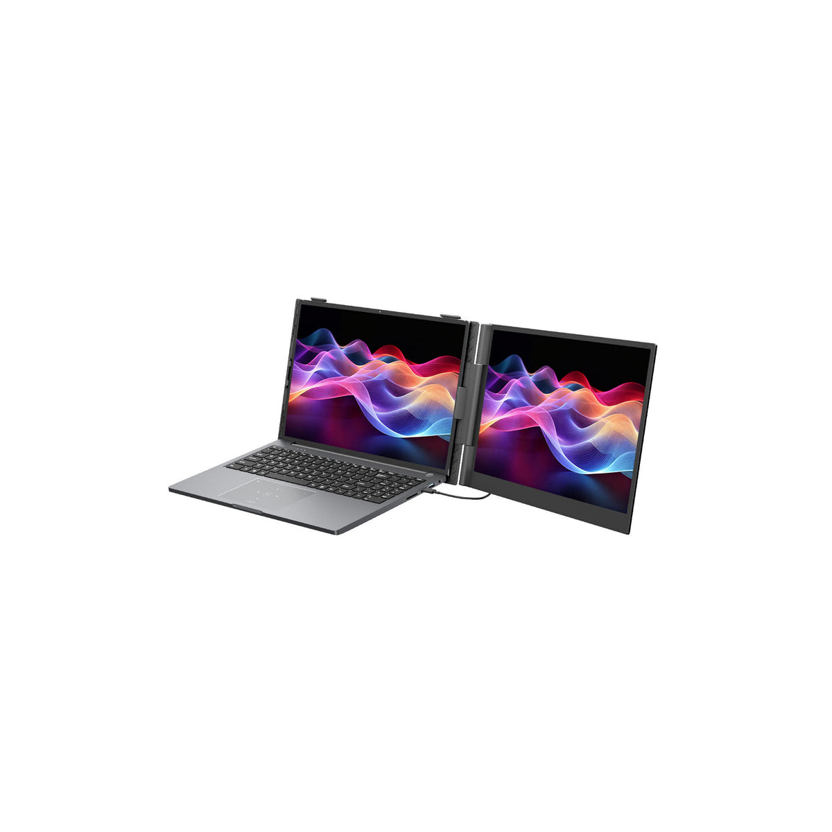 Écran portable 15,3" Blackview SCM8 pour ordinateur portable (IPS 1920 × 1200, USB-C, haut-parleurs) – gris – vue 1