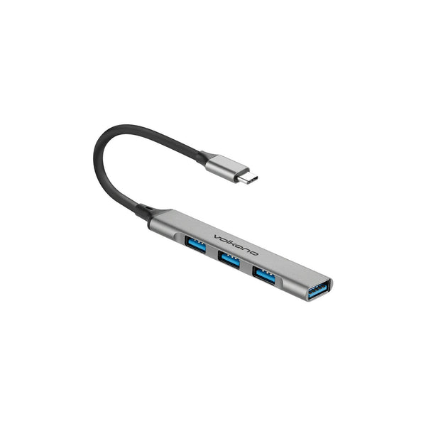 Hub USB-C 5-en-1 avec Power Delivery 60 W Volkano Expand Series (VK-20252-BK) – vue 1