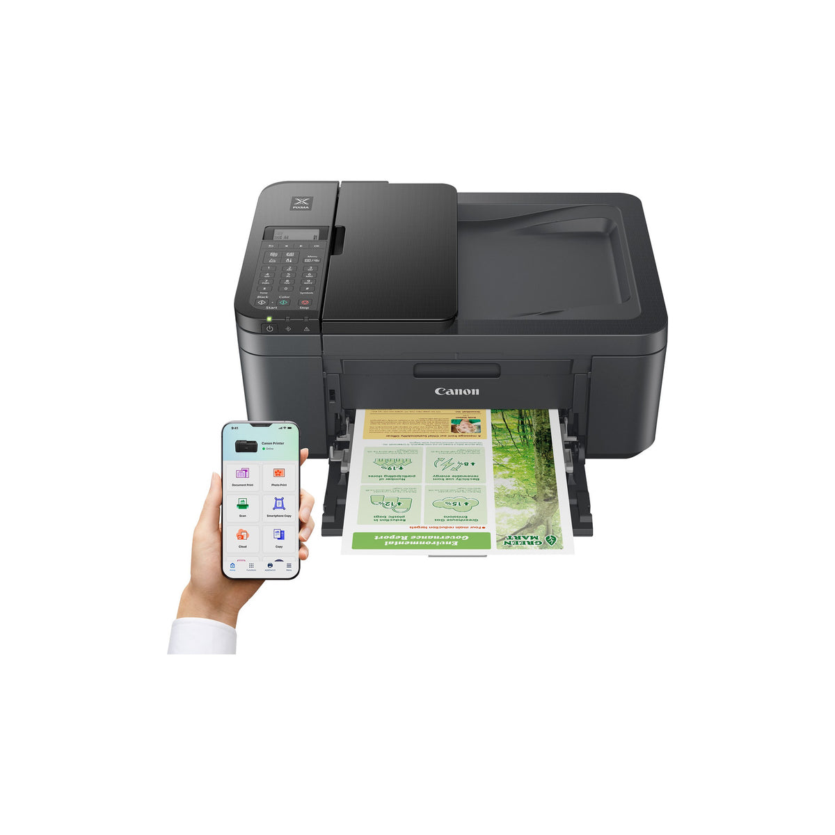 Imprimante multifonction Canon PIXMA TR4645 – vue 3