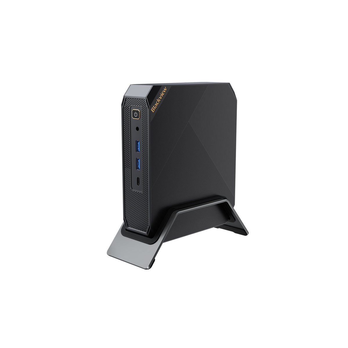 Mini PC Blackview MP200 Intel Core i5-12450H 16 Go / 512 Go SSD Windows 11 Pro (Wi-Fi 6, Bluetooth 5.2, triple écran) – noir – vue 1