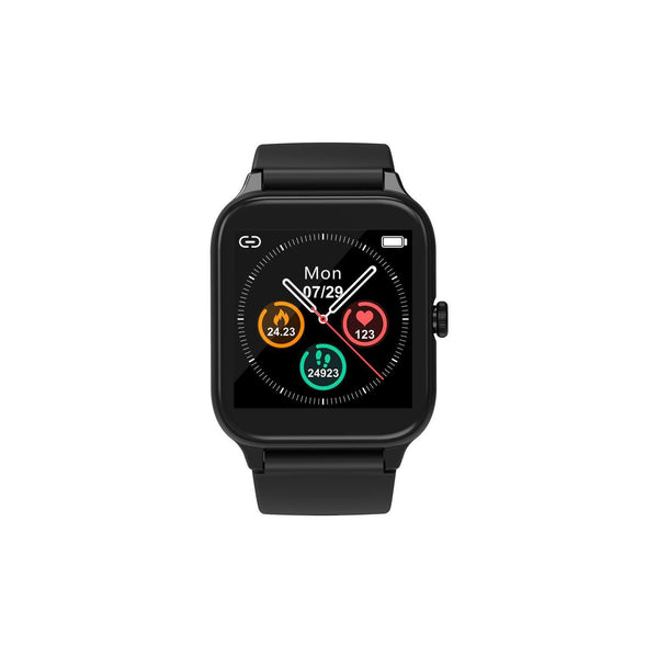 Montre connectée Blackview R3 Pro (étanche 5 ATM, suivi d'activité, cardio) – noir – vue 1