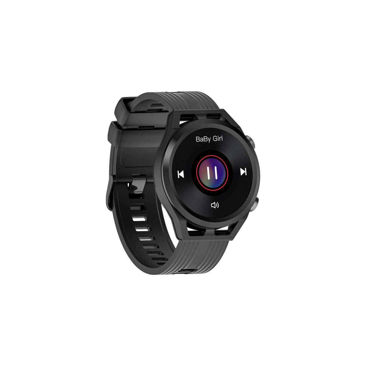 Montre connectée Blackview R8 Pro (écran 1,32" 360 × 360, appels Bluetooth, IP68) – noir – vue 2