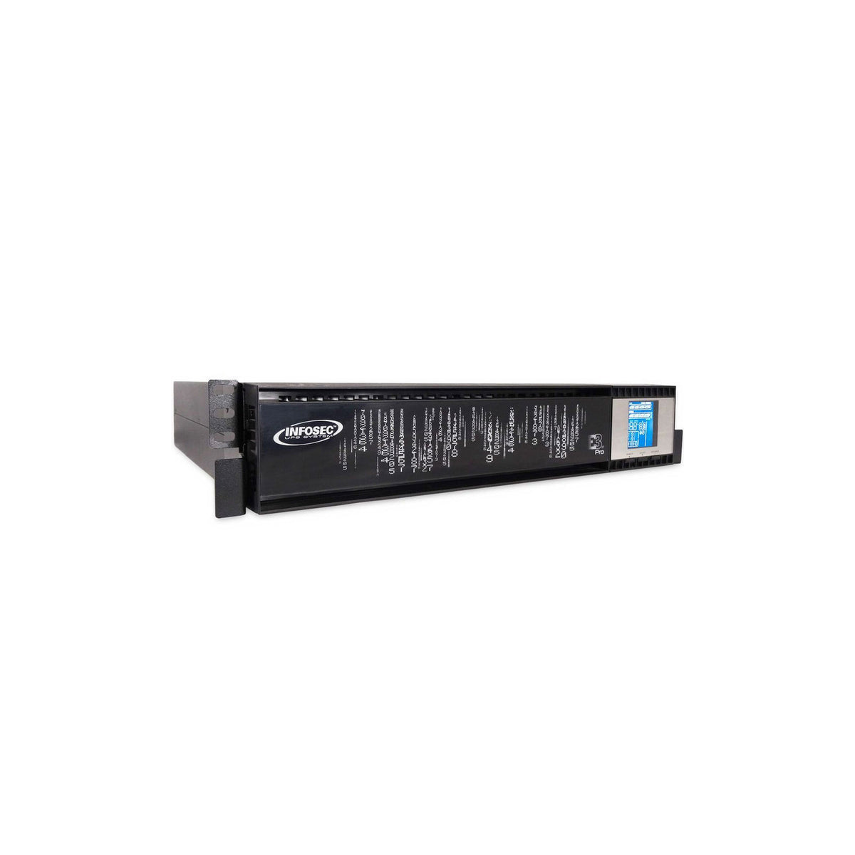 Onduleur On-Line double conversion Infosec E3 Pro 1000 RT – 1000 VA / 900 W (rack/tour) – vue 1
