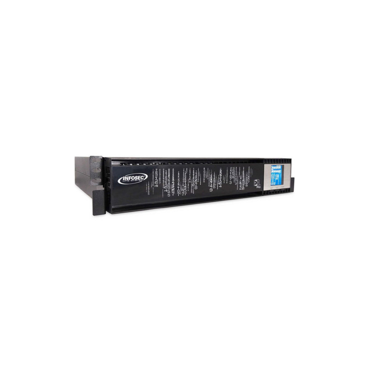 Onduleur On-Line double conversion Infosec E3 Pro 2000 RT – 2000 VA / 1800 W (rack/tour) – vue 2