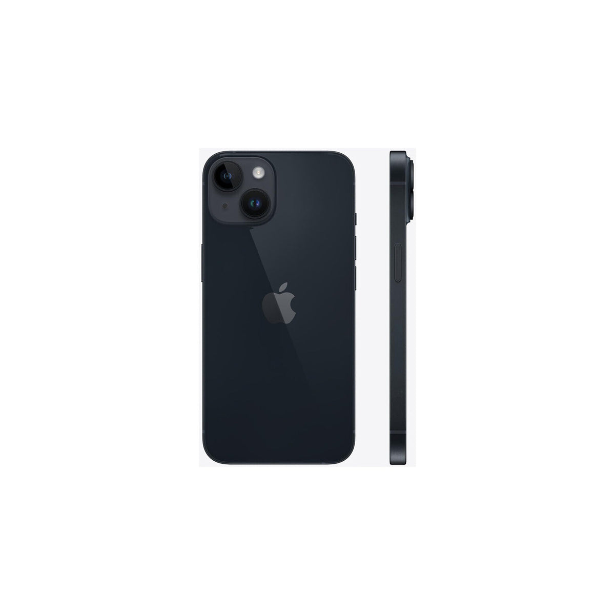 Smartphone Apple iPhone 14 6,1" 128 Go – minuit – vue 3